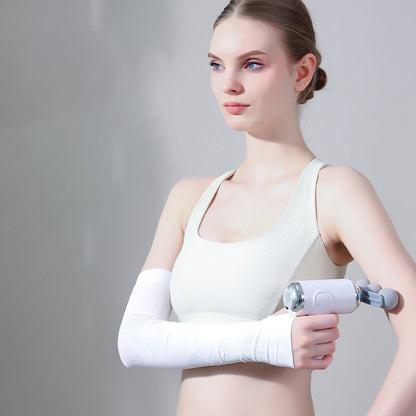 Pistolet de massage pour soulager la douleur 6 vitesses 4 têtes LM-810T - جهاز تدليك بعدة رِؤوس