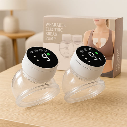 Double Tire Lait Electrique Mains Libres MY-376 3 Modes 9 Niveaux - جهاز إستخراج الحليب 2 قطع