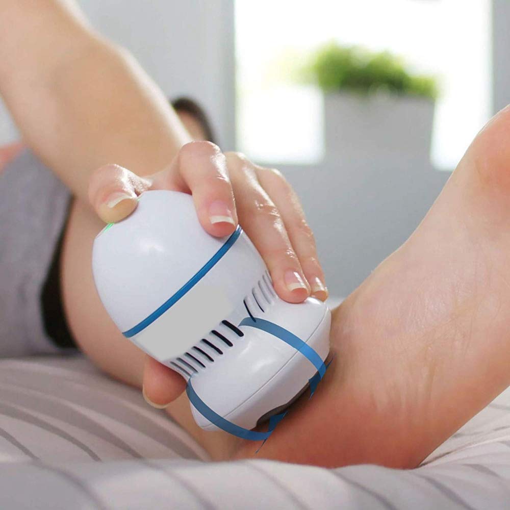 Râpe à Pied et Mains anti-Callosités avec Aspirateur Intégré