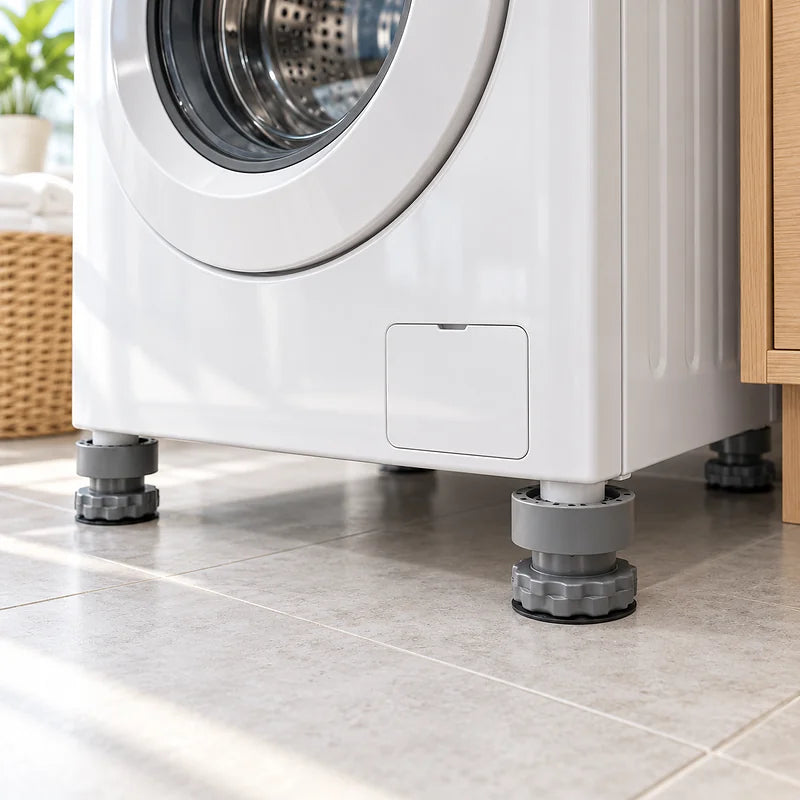 Pads anti-vibrations pour lave-linge (lot de 4) - وسائد مانعة للاهتزاز للغسالة (طقم من 4 قطع)