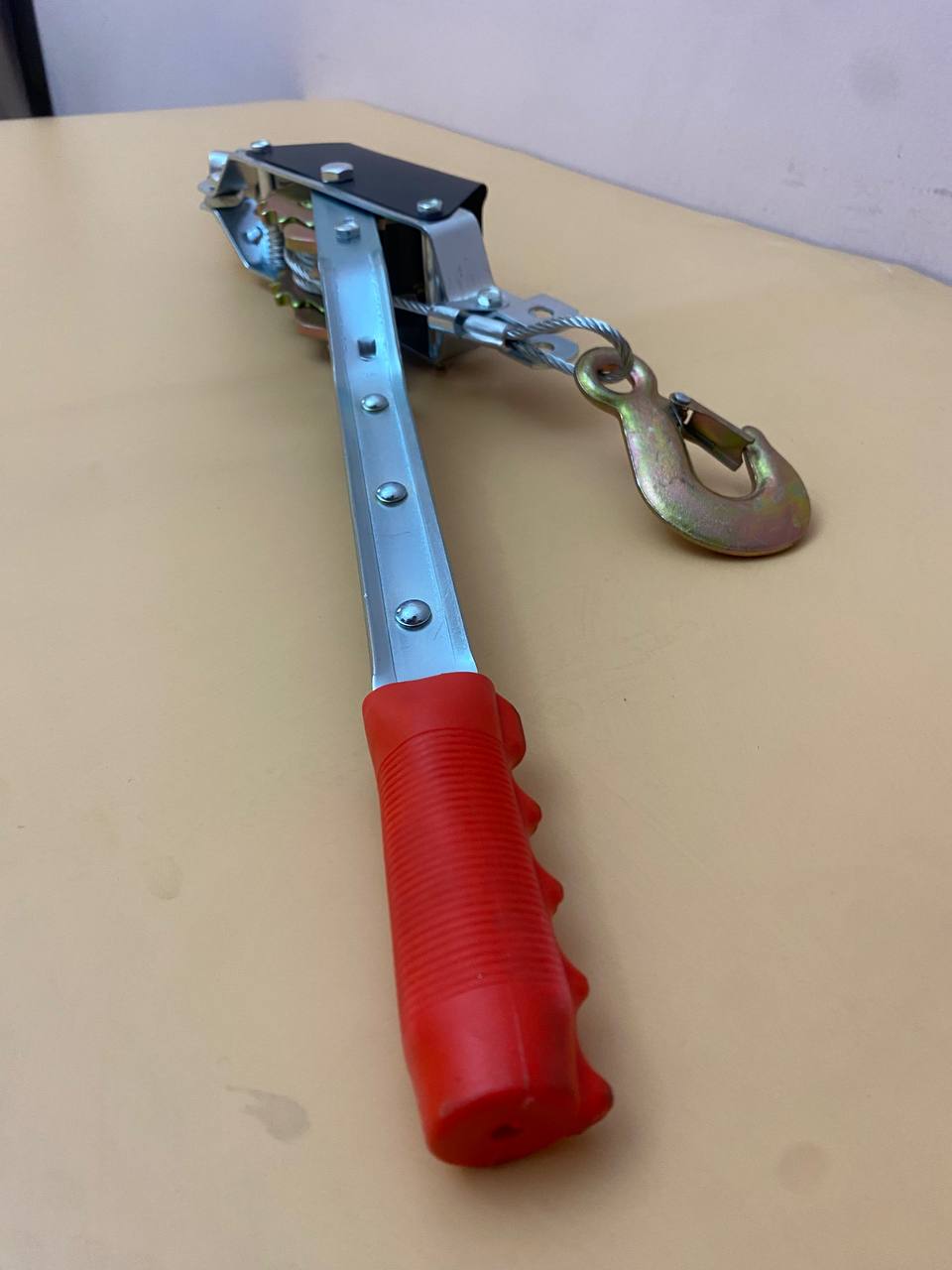 Tendeur de fil de clôture en métal galvanisé avec pince à cliquet 2T - حامل أضحية العيد 2 طن