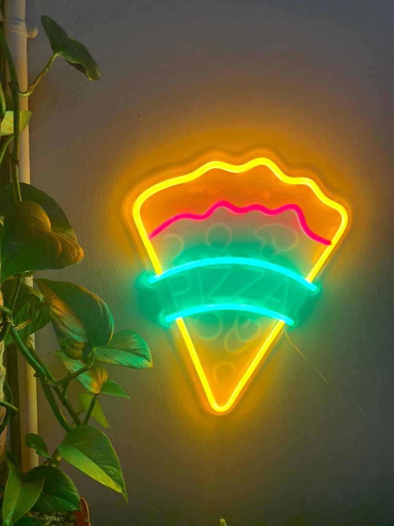 Signe Néon Led Pizza Pour Décoration De Restaurant