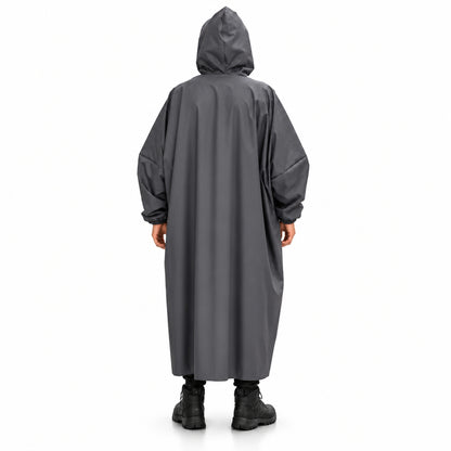Poncho de Pluie à Capuche pour Conducteur de Vespa – معطف مطر طويل بقبعة لسائق السكوتر