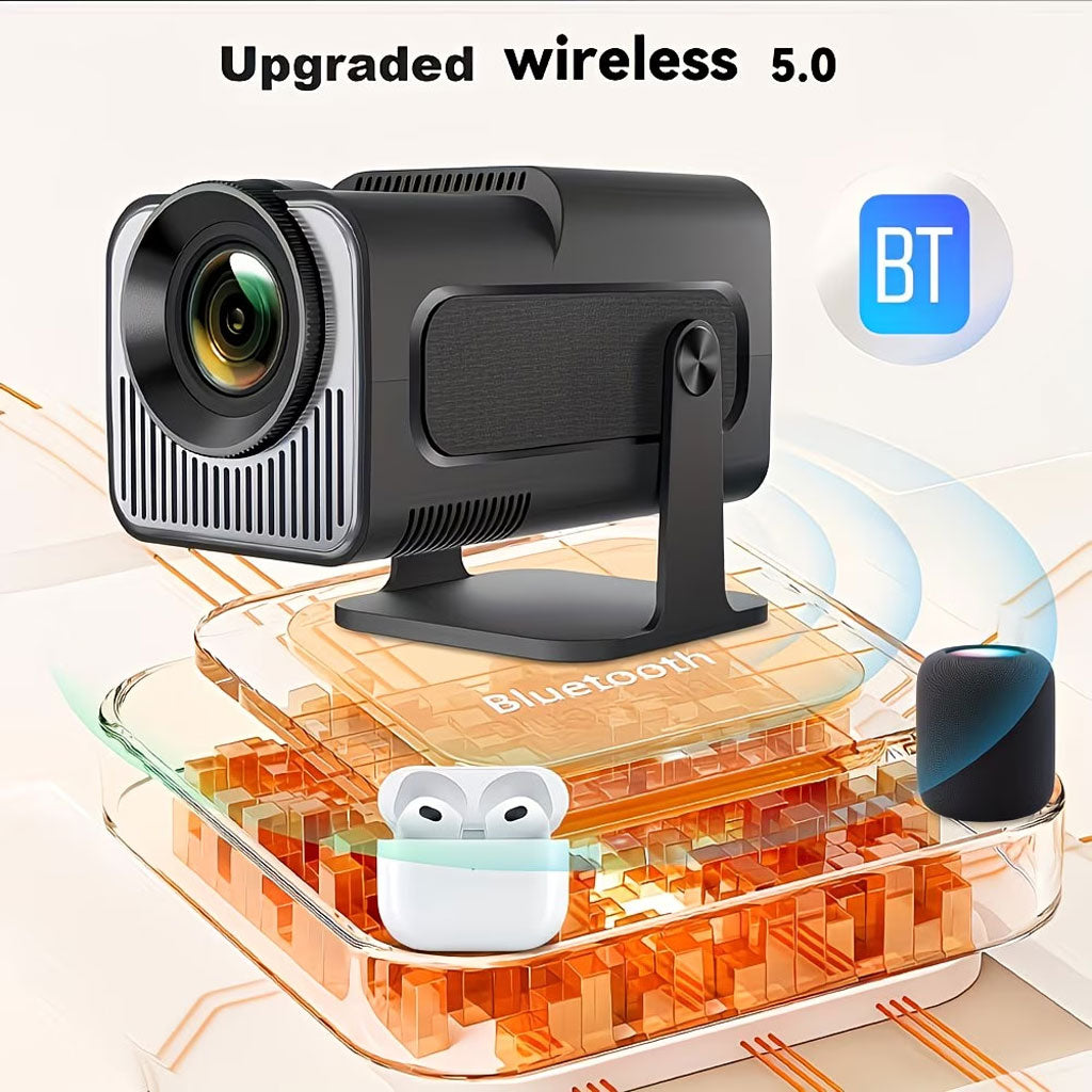 Projecteur portable Full HD HY300 Android 11 WiFi6 et Bluetooth 5.0 - جهاز عرض ذكي