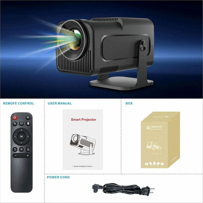 Projecteur portable Full HD HY300 Android 11 WiFi6 et Bluetooth 5.0 - جهاز عرض ذكي