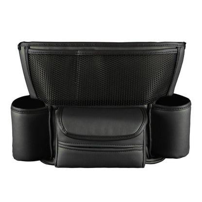 Sac de rangement central en cuir pour siège avant de voiture
