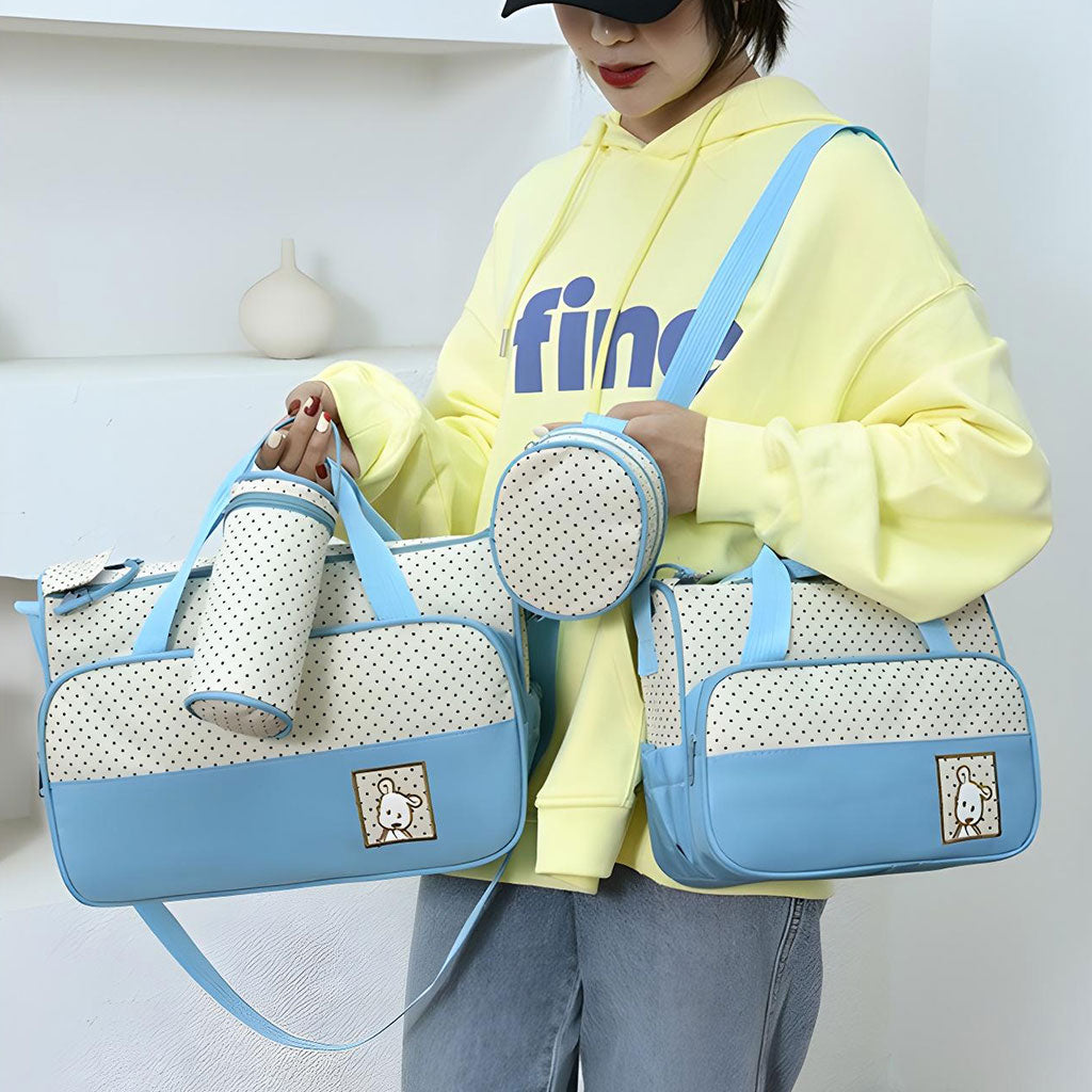 Ensemble de Sacs à Langer Multifonction 5Pcs