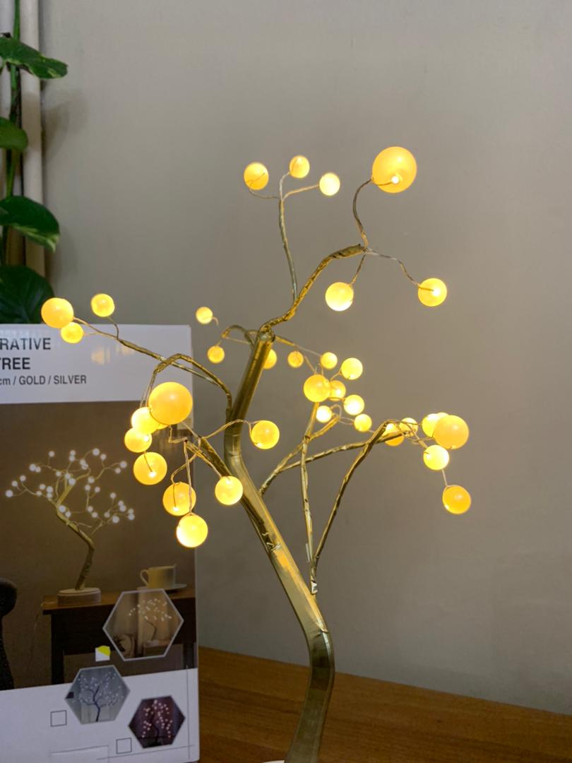 lampe de Table Arbre lumineux style bonsaï