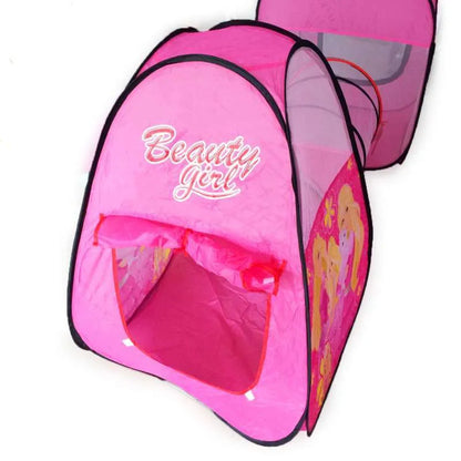 Tente Tunnel de jeu pliable pour enfants - خيمتان ونفق 3 في1 للأطفال