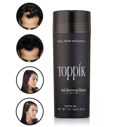 Toppik fibres capillaires noires - ألياف "توبيك" لتكثيف الشعر